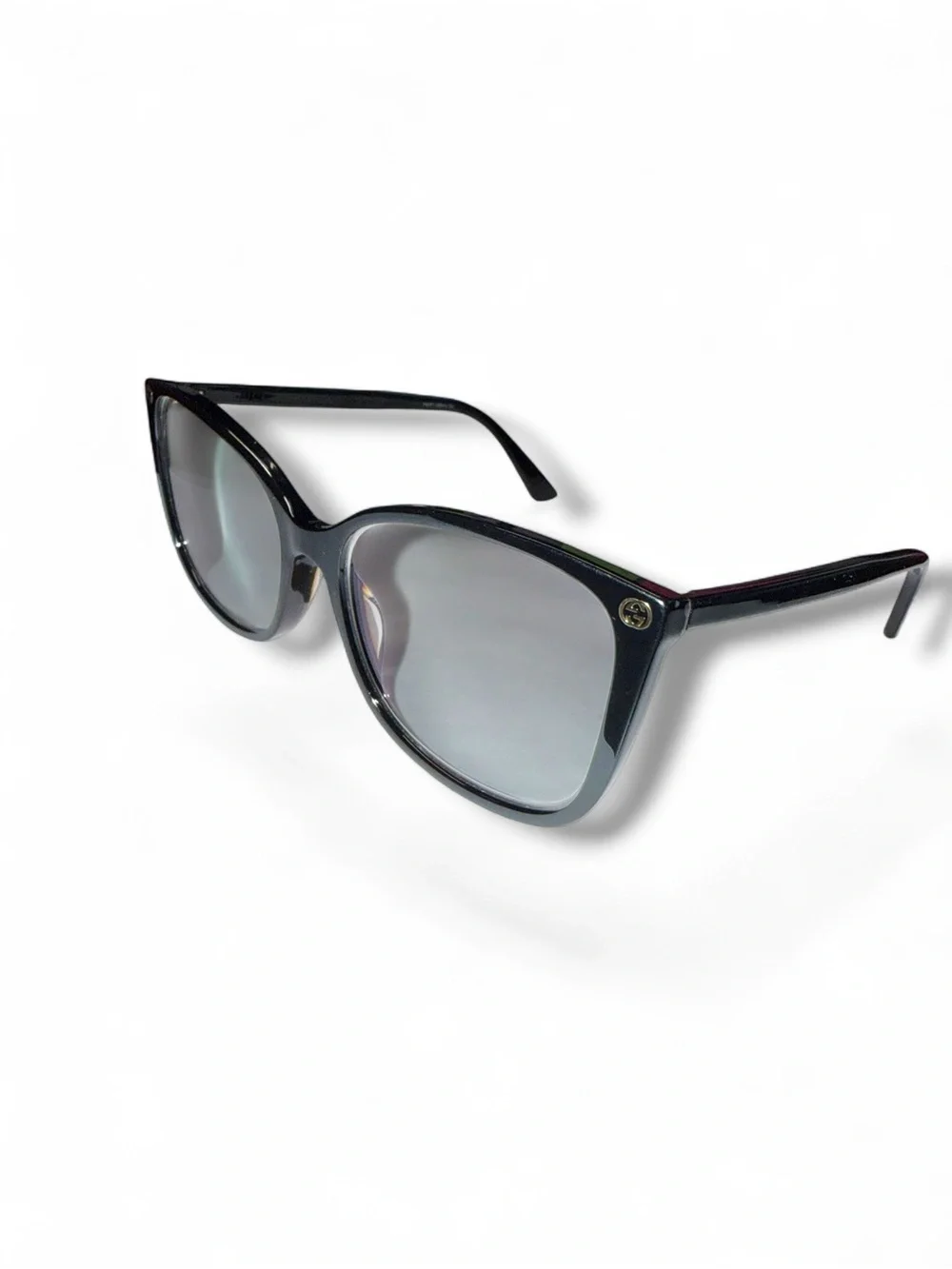Authentic Gucci Black Eyeglass Frame Made in Italy with Case